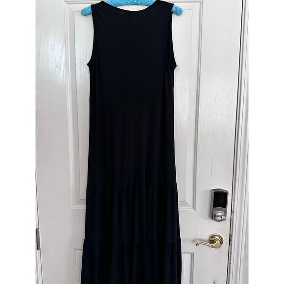 Annalee + Hope Women's Stretch High Neck Babydoll Swing Flattering Dress Size L - Picture 5 of 6